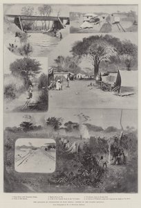De vooruitgang van de beschaving in Oost-Afrika, scènes op de Oeganda-spoorweg